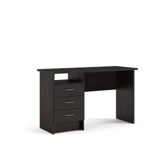 tvilum-whitman-desk-with-3-drawers-black-woodgrain-1