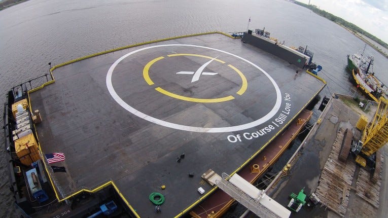 spacex drone ship