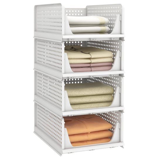 pinkpum-stackable-plastic-storage-basket-foldable-closet-organizers-and-storage-bins-4-pack-drawer-s-1