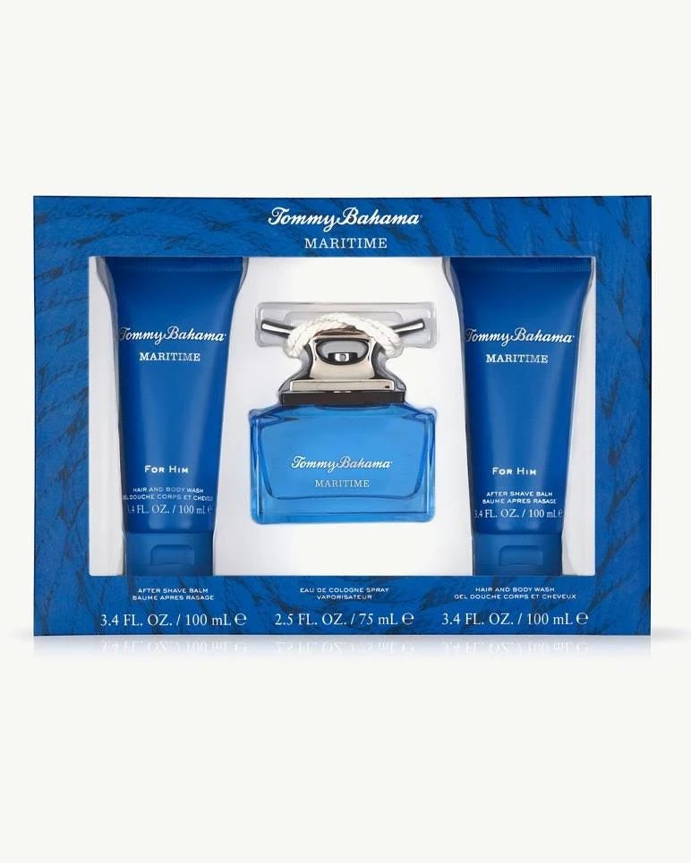 Tommy Bahama Maritime Gift Set: Elegant 3-Piece Cologne Collection | Image