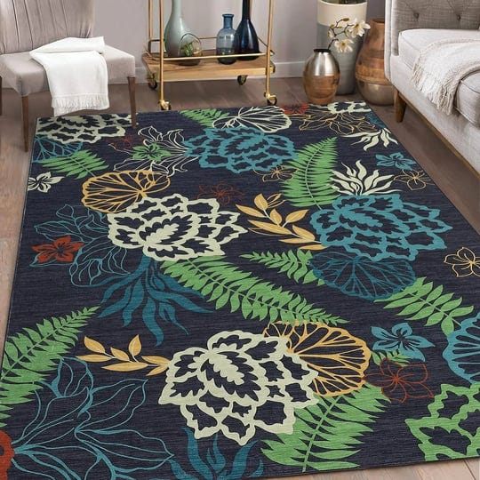 faironly-8x10-area-rugs-machine-washable-rug-boho-floral-rug-modern-rugs-soft-indoor-carpet-low-pile-1