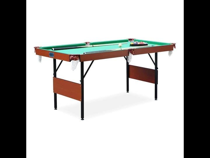 rack-crucis-5-5-feet-folding-billiard-pool-table-multi-player-game-green-66-x-35-x-31-inches-1