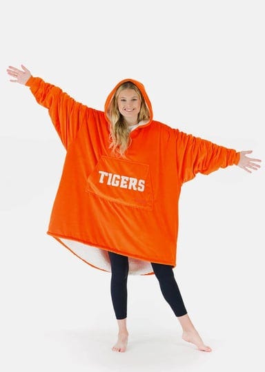 the-comfy-ncaa-clemson-tigers-clemson-comfy-wearable-blanket-orange-1