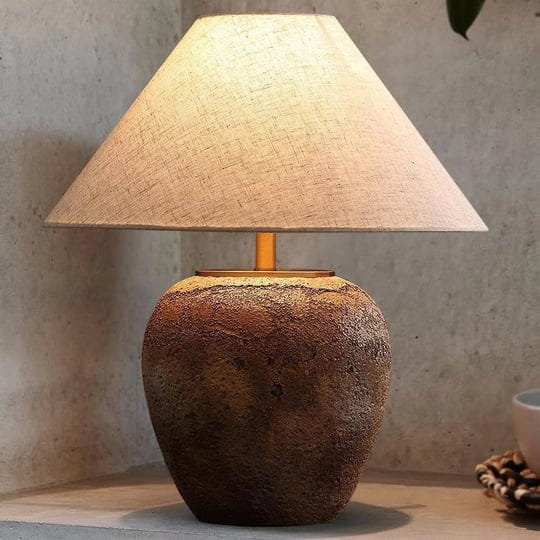 hatuo-rustic-farmhouse-clay-pot-table-lamps-19-6-tall-ceramic-table-lamp-american-southwestern-textu-1