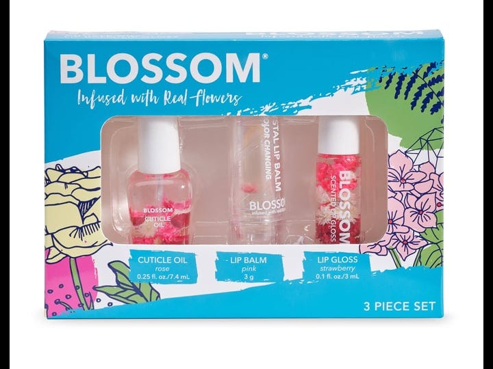 blossom-scented-3-piece-cuticle-oil-lip-balm-lip-gloss-set-1