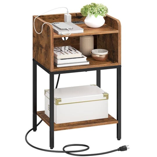 hoobro-end-table-with-charging-station-nightstand-with-open-drawer-and-storage-shelves-narrow-side-t-1