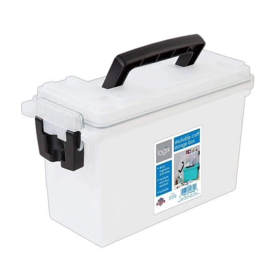 logix-12535-stackable-craft-storage-box-with-handle-locking-art-supply-plastic-containers-with-lids--1