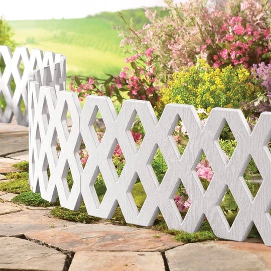 lattice-fence-garden-border-set-4-pc-white-1