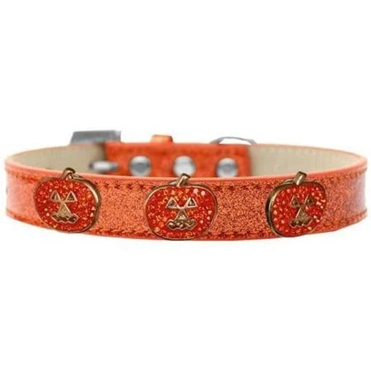 mirage-pet-721-10-or18-crystal-pumpkin-halo-dog-collar-orange-ice-cream-size-18-1