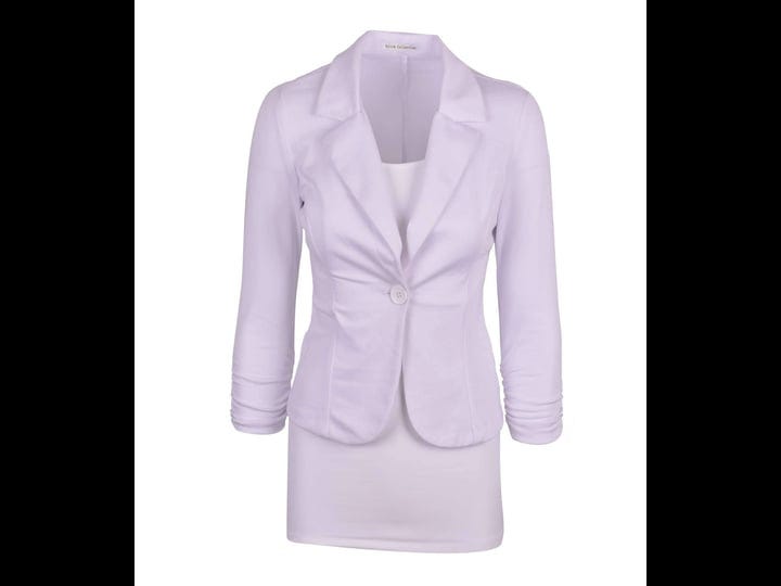 aulin-collection-womens-casual-work-solid-color-knit-blazer-size-large-white-1
