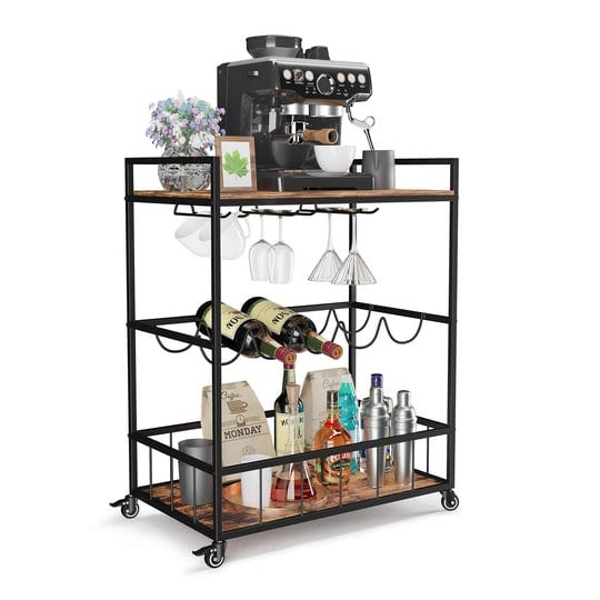 industree-serving-cart-on-wheels-3-tier-bar-cart-with-wine-rack-modern-wood-and-metal-portable-coffe-1