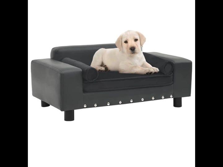 vidaxl-dog-sofa-dark-gray-31-9x16-9x12-2-plush-and-faux-leather-1