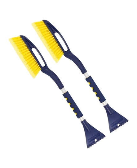 michelin-heavy-duty-25-snow-brush-with-ice-scraper-2-pack-blue-1