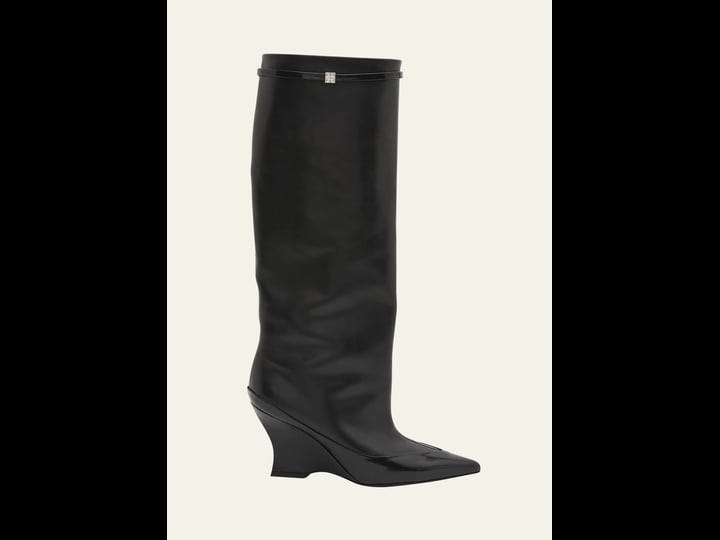 givenchy-raven-leather-wedge-tall-boots-black-womens-38-5eu-boots-knee-high-boots-riding-boots-1