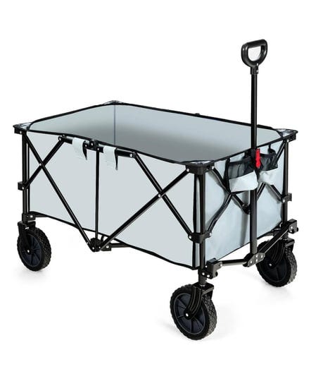 folding-collapsible-wagon-utility-camping-cart-grey-1