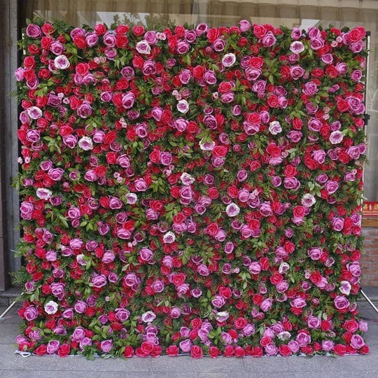 vejia-artificial-flower-wall-panel-with-clothes-fabric-back3d-rose-and-green-leaf-flower-wall-backdr-1