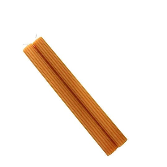 5-ribbed-design-9-unscented-premium-wax-taper-candles-gold-1