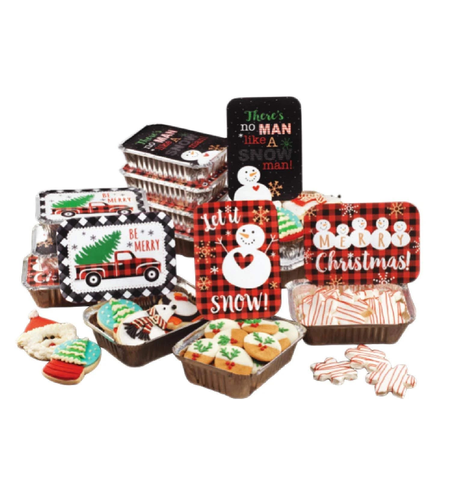 Affordable Christmas Cookie Tins for Gift Giving | Image