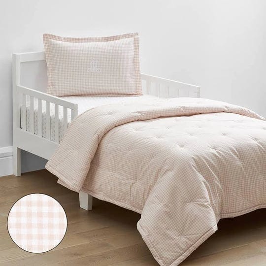 ditsy-gingham-classic-cool-organic-cotton-percale-comforter-set-pink-size-toddler-medium-warmth-the--1