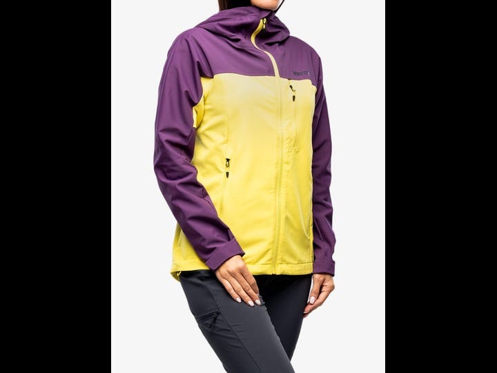 marmot-womens-rom-gore-tex-infinium-hoody-in-purple-fig-limelight-size-small-1