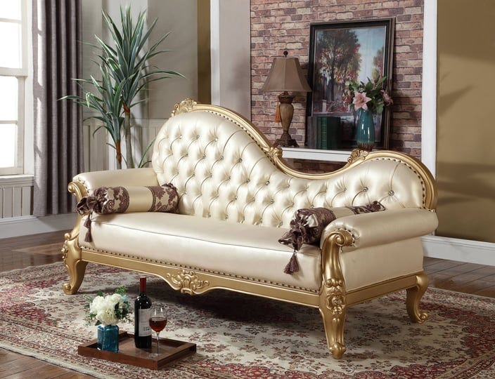 meridian-furniture-bennito-pearl-leather-chaise-1