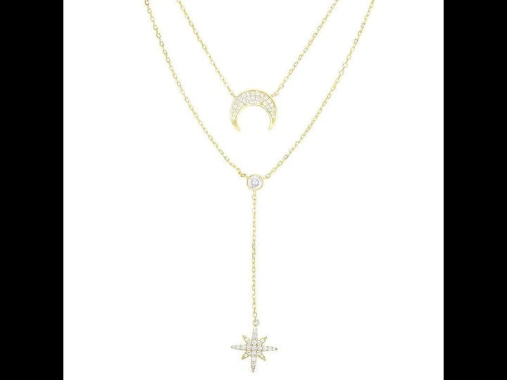 sunkissed-sterling-cubic-zirconia-double-layered-celestial-necklace-womens-size-16-1