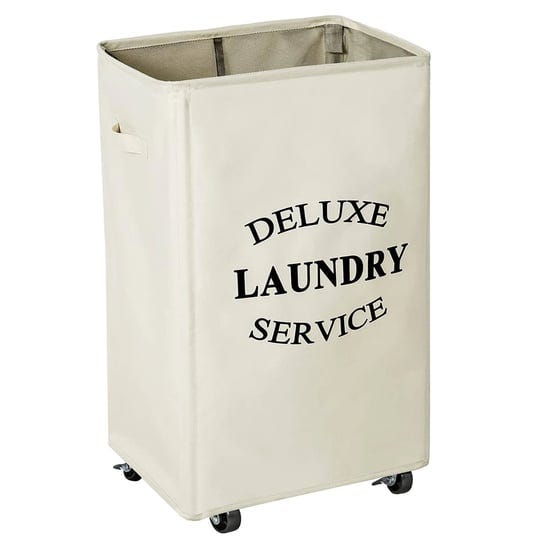 wowlive-large-rolling-laundry-hamper-basket-wheels-durable-dirty-clothes-bag-collapsible-1