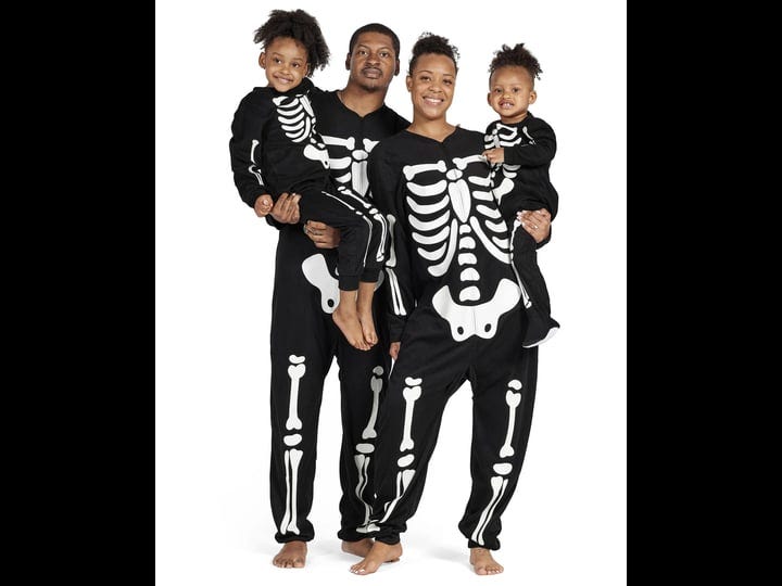 the-childrens-place-pajamas-tcp-nwt-skeleton-onesie-sz-14-xl-color-black-white-size-14b-pm-19902466s-1