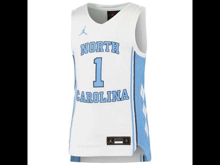 1-north-carolina-tar-heels-jordan-brand-youth-team-replica-basketball-jersey-white-1
