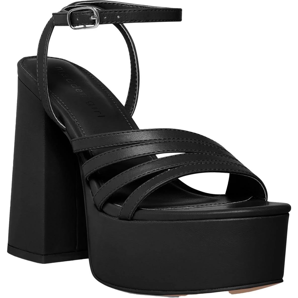 Madden Girl Jadda Platform Sandals in Black | Image