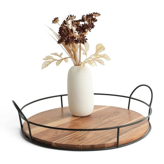 aesthetic-living-housewarming-gift-acacia-wood-round-decorative-tray-with-handles-for-coffee-table-s-1