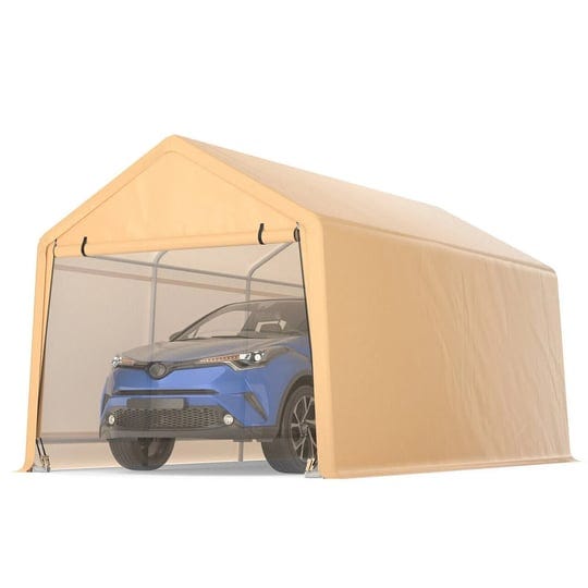9-x-17-ft-heavy-duty-carport-portable-garage-with-roll-up-door-storage-shelter-car-port-canopy-tent--1