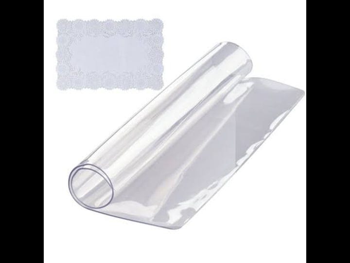 bentism-clear-table-cover-protector-12-inch-x-12-inch-table-cover-1-5-mm-thick-pvc-plastic-tableclot-1