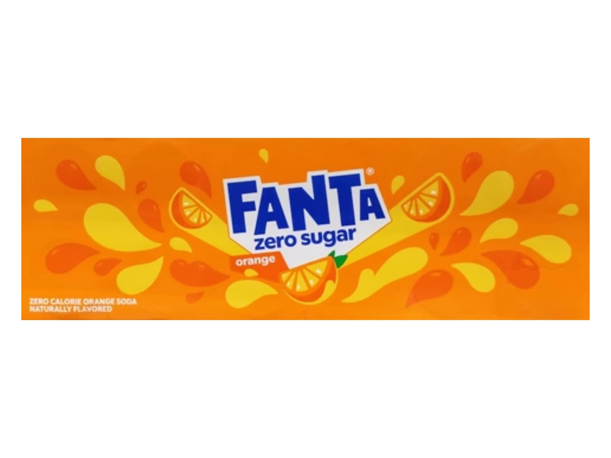Fanta Zero Sugar Orange: Delicious and Guilt-Free Soft Drink | Image