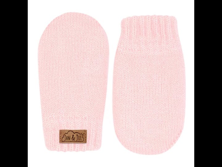 jan-jul-baby-toddler-warm-fleece-lined-thumbless-knit-mittens-for-fall-winter-s-3-9m-light-pink-infa-1