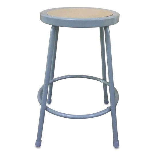 alera-industrial-metal-shop-stool-backless-supports-up-to-300-lb-24-seat-height-brown-seat-gray-base-1