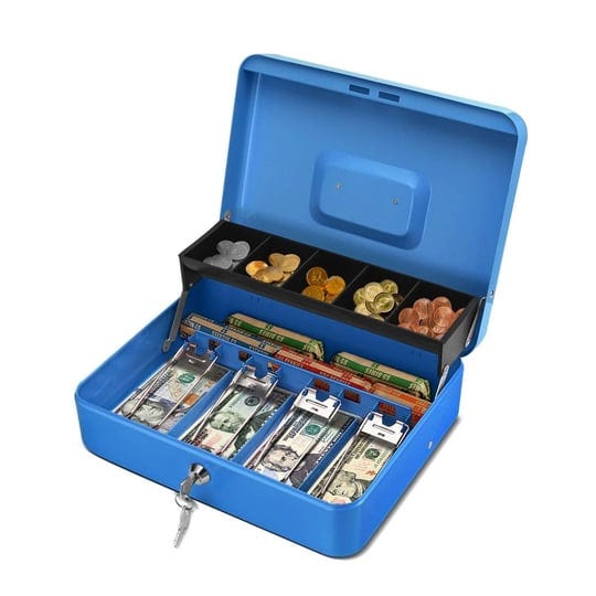 cash-box-with-key-lock-and-money-coin-tray-steel-money-lock-box-safe-storage-security-locker-small-p-1