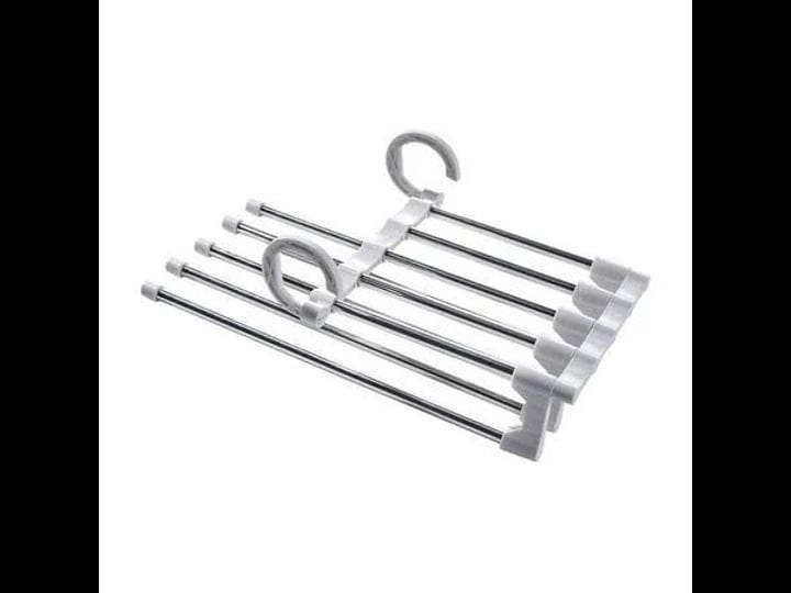 licupiee-5-in-1-multi-functional-pant-rack-shelves-stainless-steel-wardrobe-hanger-pants-rack-tie-ra-1