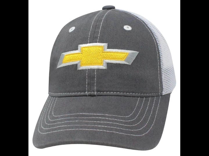 checkered-flag-sports-hat-chevrolet-performance-mesh-back-trucker-style-womens-size-one-size-1
