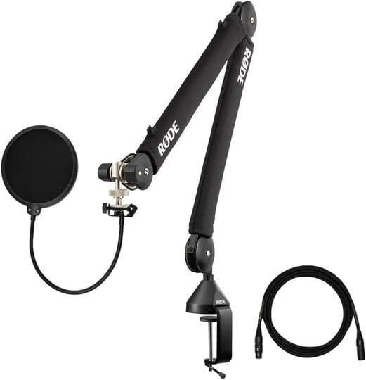 rode-psa1-pro-studio-boomarm-for-podcasting-and-streaming-with-gator-microphone-pop-filter-professio-1