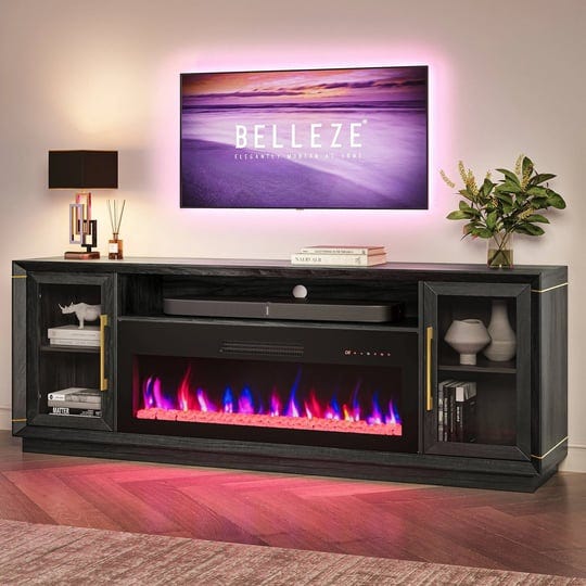 belleze-sienna-74-tv-stand-with-42-electric-fireplace-black-ebony-1