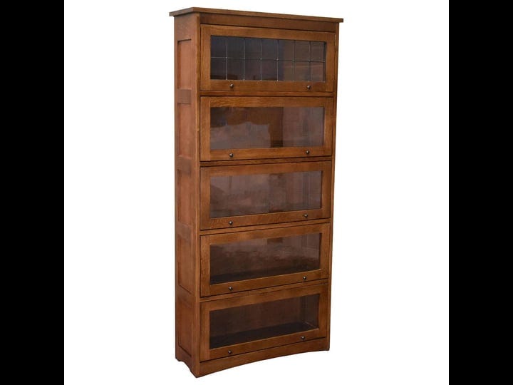 crafters-and-weavers-arts-and-crafts-35-25-wood-barrister-bookcase-in-brown-1264-1