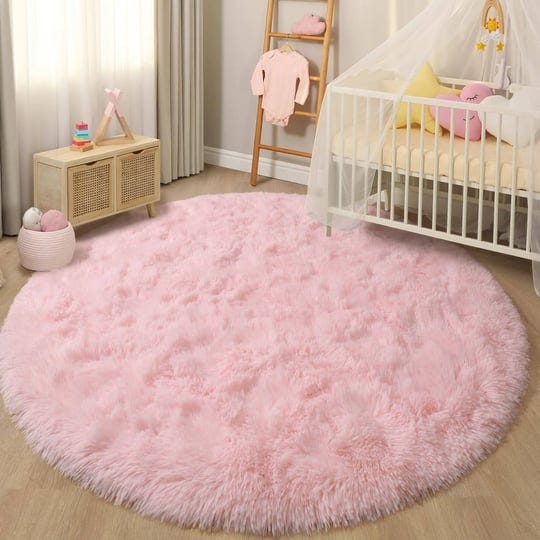 evoionos-pink-round-rug-for-bedroom-fluffy-circle-rug-4-x-4-for-girls-kids-room-decor-plush-shaggy-c-1