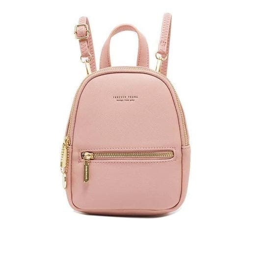 mini-soft-touch-faux-leather-backpack-pink-1