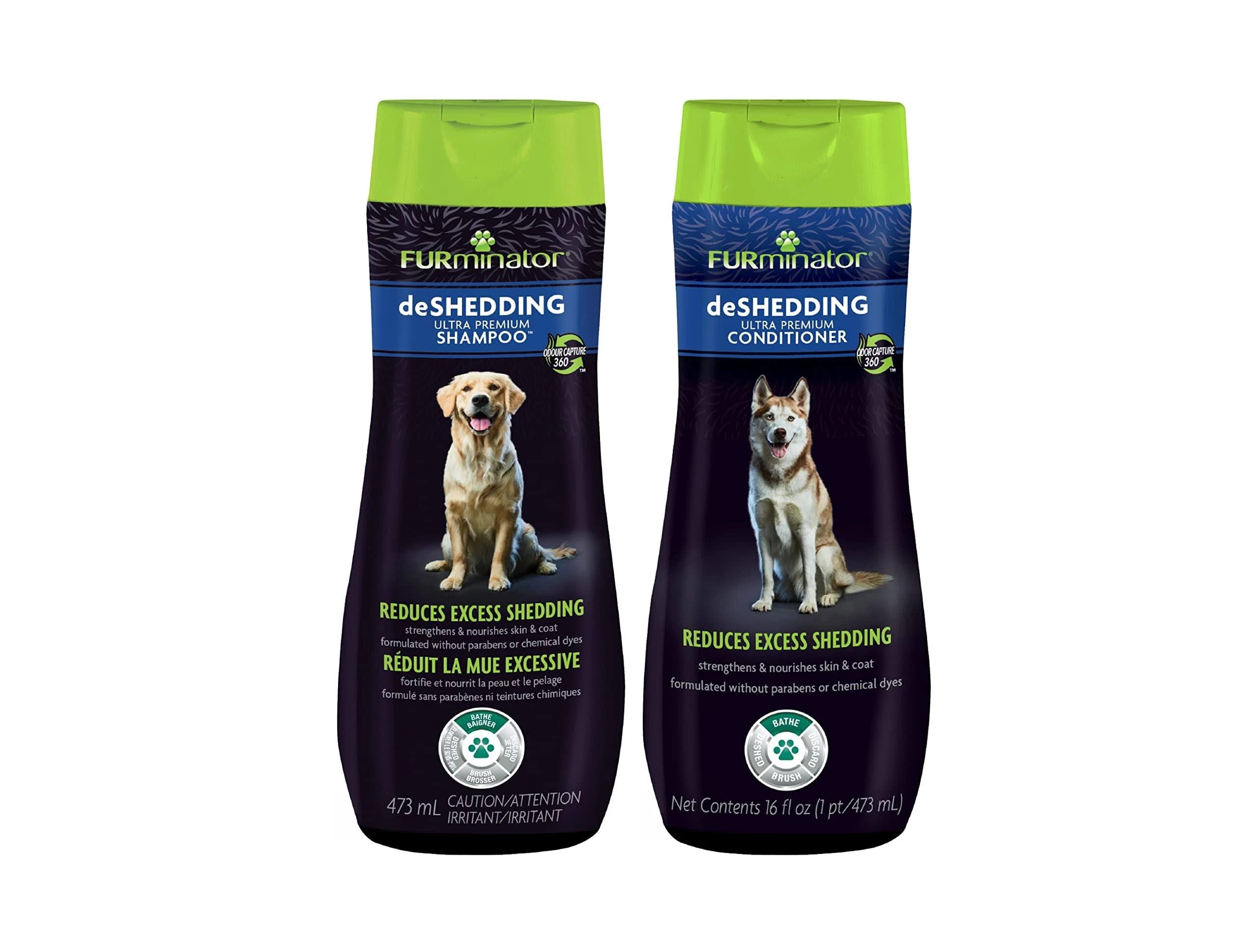 FURminator Ultra Premium Deshedding Shampoo and Conditioner for Healthy Coats | Image