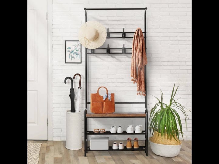 idealhouse-narrow-hall-tree-storage-bench-for-entryway-coat-rack-shoe-bench-4-in-1-coat-rack-with-be-1