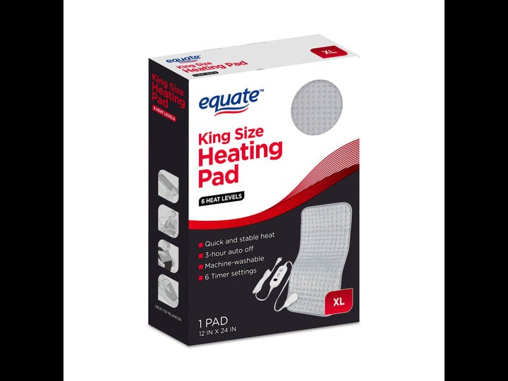 equate-xl-electric-heating-pad-6-heat-settings-with-auto-shut-off-12-x-24-in-1