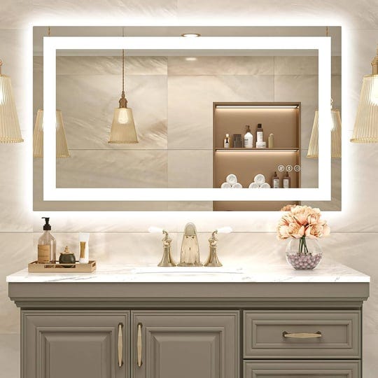 ushower-40x24-inch-double-vanity-bathroom-mirror-with-led-light-backlit-wall-mirror-anti-fog-brightn-1