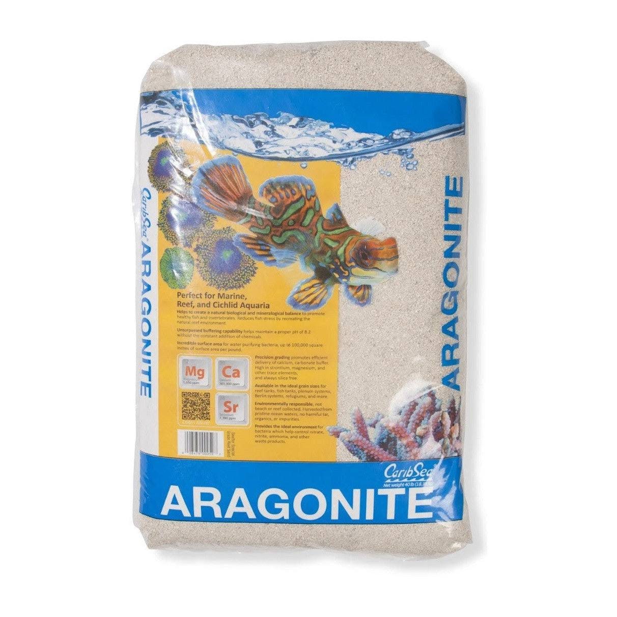 CaribSea Aragonite Reef Sand - Premium Aquarium Substrate for Marine Tanks | Image
