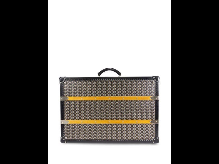 goyard-1990-2000s-palace-70-travel-trunk-bag-black-1